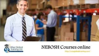 NEBOSH Courses online