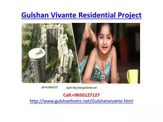 Gulshan Vivante Luxury Project in Noida