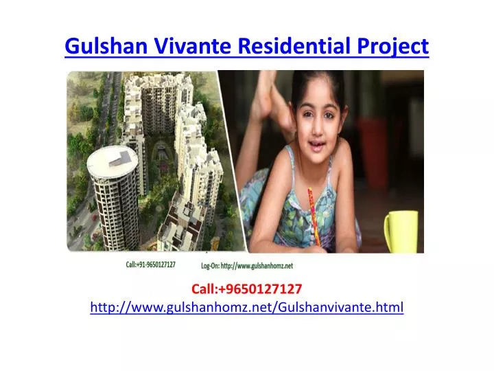 gulshan vivante residential project