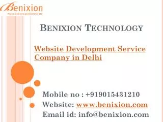 Website Development Service Company in Delhi