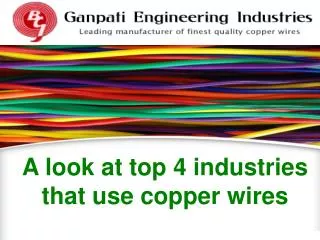 Bunched tin coated copper wire