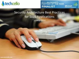 Security Architecture Best Practices for SaaS Applications