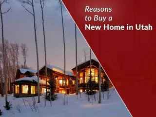 Park City Real Estate – Reasons to Buy a Home in Utah