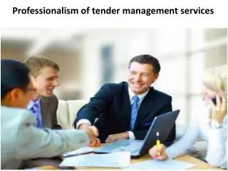 Professionalism of tender management services
