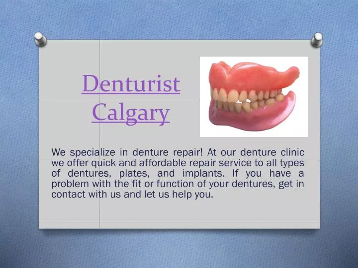 denturist calgary