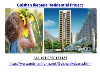 Gulshan Ikebana 3 BHK Luxury Apartmetns