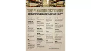 Plywood Dictionary