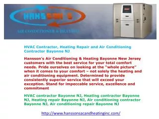 HVAC Contractor, Heating Repair and Air Conditioning Contrac