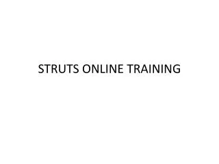 STRUTS Online Training | Online STRUTS Training in usa, uk,
