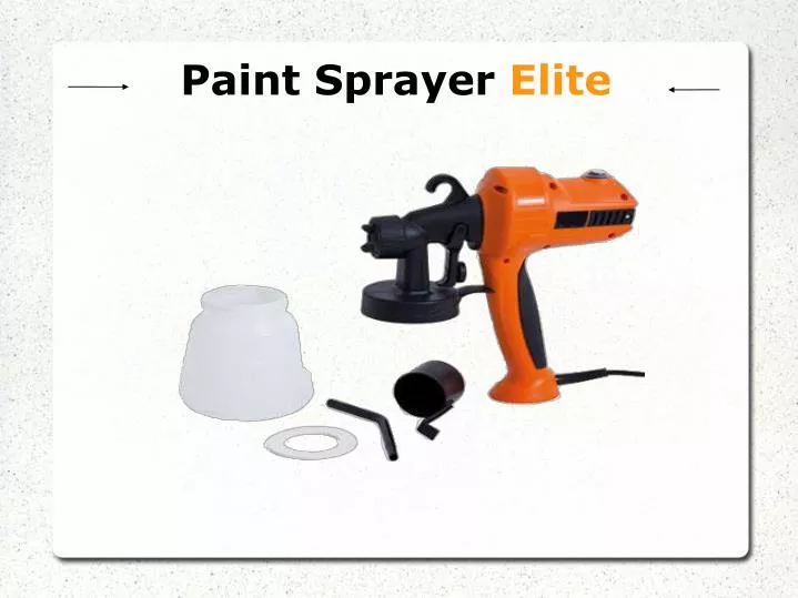 paint sprayer elite