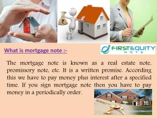 What is mortgage note and why important