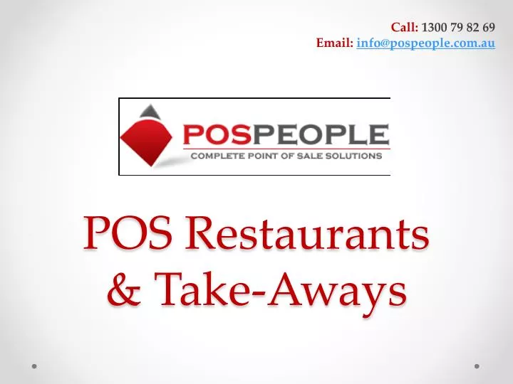 pos restaurants take aways