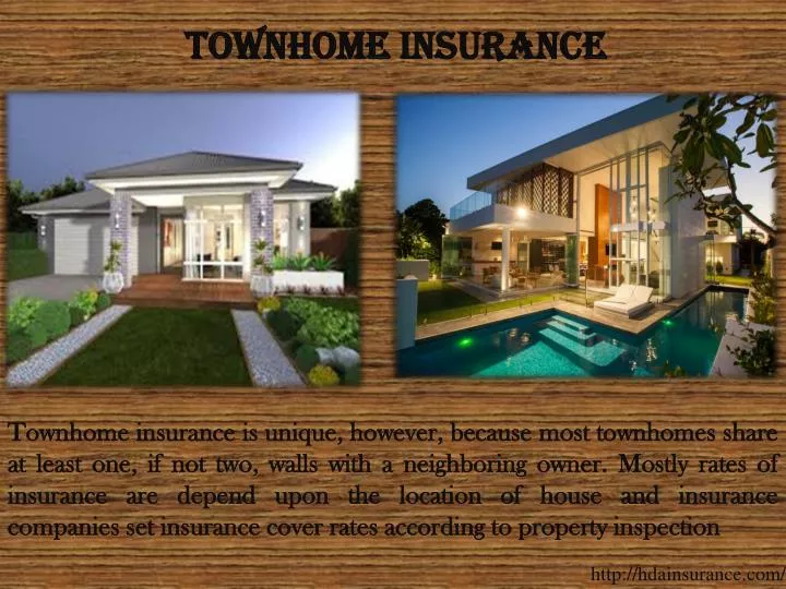 townhome insurance