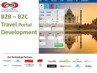B2B Travel Portal Development Services - Axis Softech