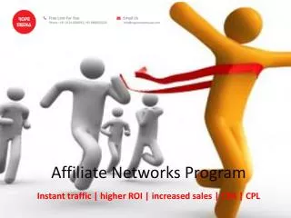 Cost Per Action based Affiliate Network Programs