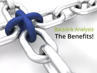 Back link Analysis – The Benefits