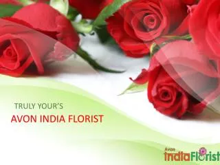 Avon India Florist