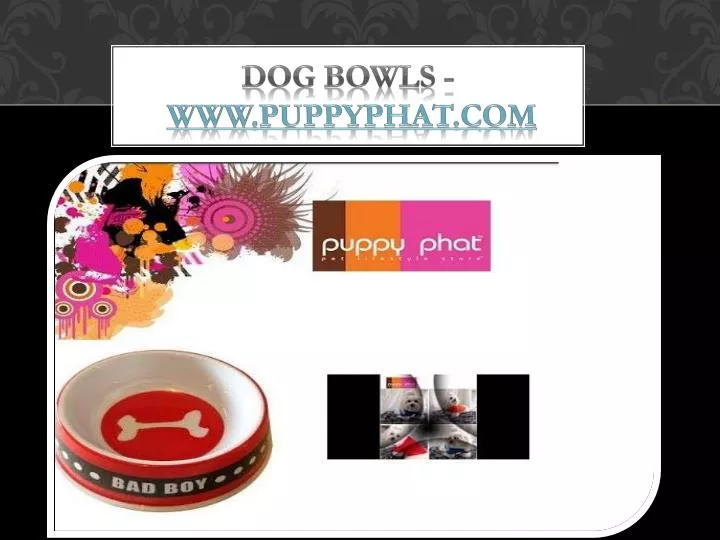 dog bowls www puppyphat com
