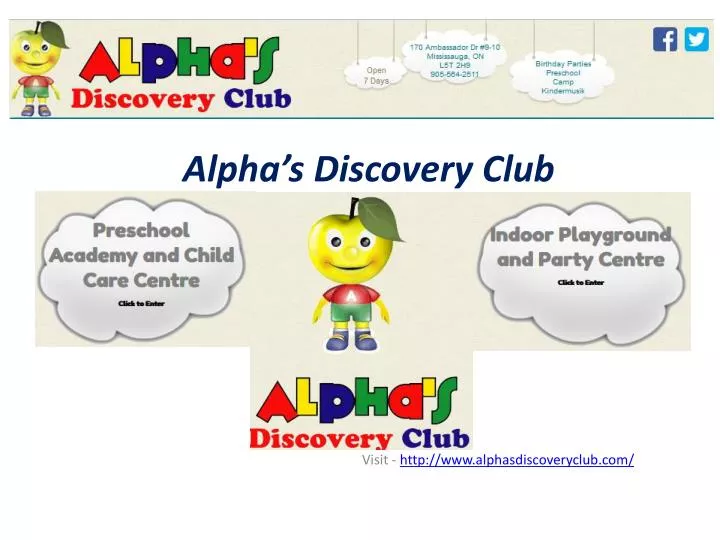 alpha s discovery club