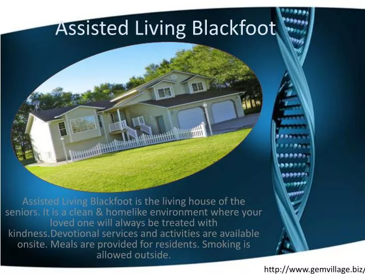 assisted living blackfoot