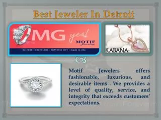 Best jeweler in Detroit