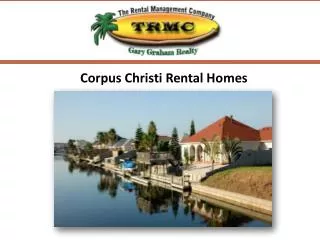 Corpus Christi Rental Homes
