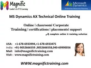 microsoft dynamics ax 2012 technical online training