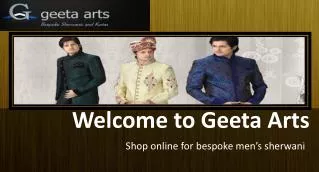 Mind-blowing Men's Wedding Sherwani Shop in London