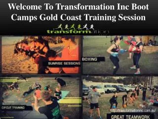 Boot Camps Gold Coast Training Session