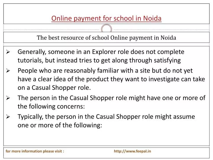 online payment for school in noida