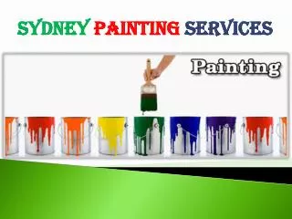 Sydney painting services