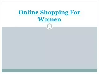 Best Women Online Shopping