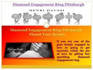 Engagement Rings Pittsburgh