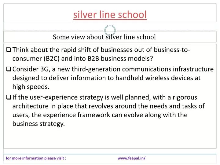 silver line school