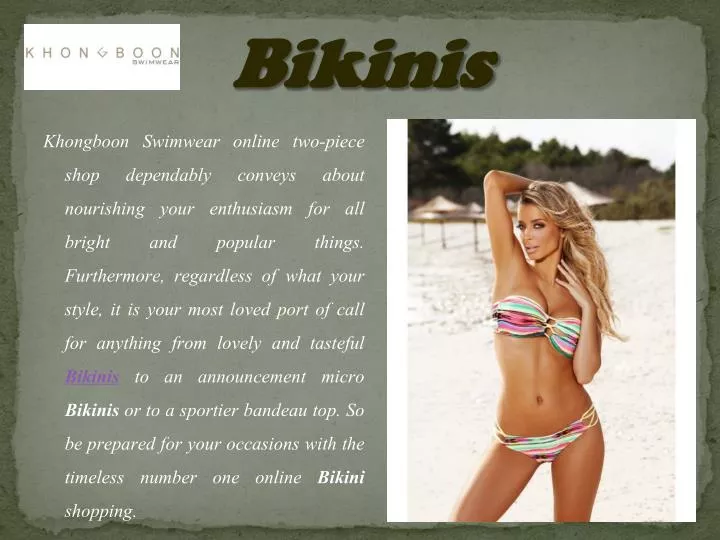 bikinis