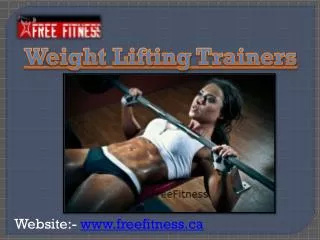 Fitness Trainers as a Profession