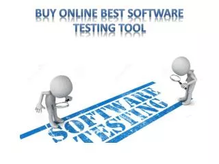 Buy Online Best Software Testing Tool