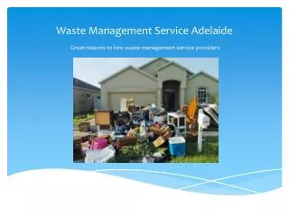 Waste Management Service Adelaide