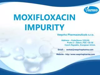 Moxifloxacin Impurity