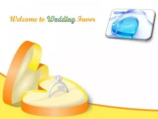 Personalized Wedding Favors by Wedding Favor in Canada