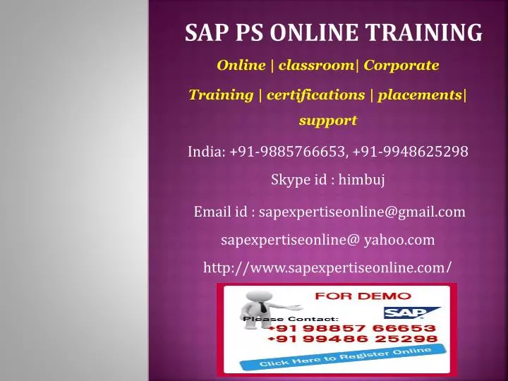 sap ps online training