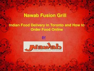 Best Indian Food Delivery in Toronto