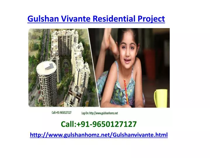 gulshan vivante residential project