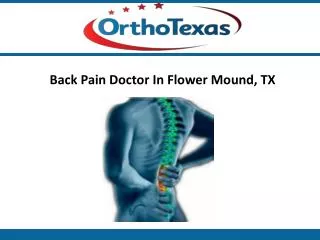 Back Pain Doctor Flower Mound