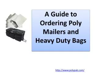 A Guide to Ordering Poly Mailers and Heavy Duty Bags