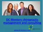 chiropractic consultant,chiropractic coaching,chiropractic m