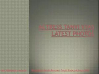 Actress tanvi vyas latest photos
