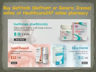 Buy Geftinat for lung cancer treatment