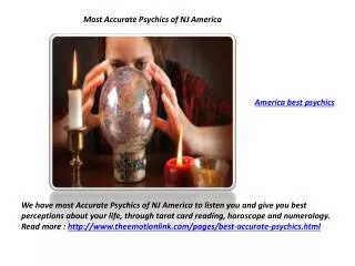 Affordable Psychic Readings Online NJ