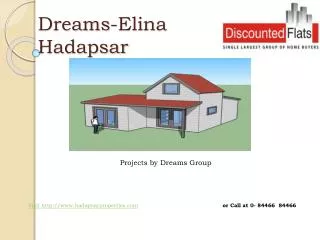 Dreams Elina Projects Hadapsar Pune by DREAMS GROUP